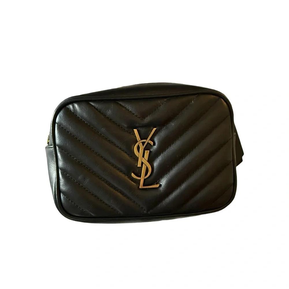 Saint Laurent Lou Belt Bag in Black Quilted Leather - Picture 2 of 8